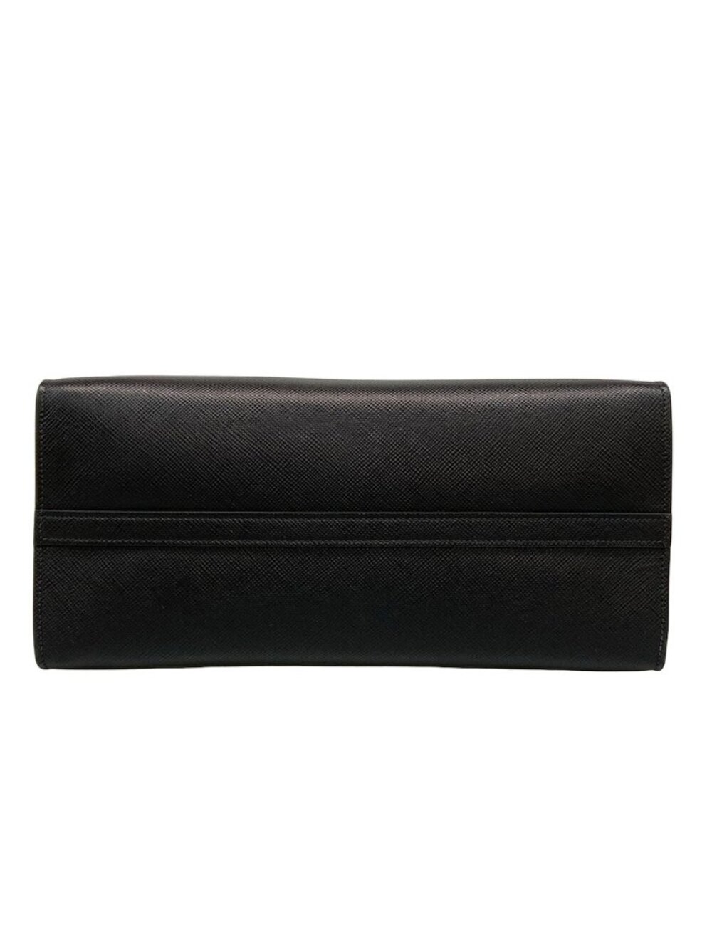 ★SOLD★ Prada Tote Monochrome Black Leather - Picture 5 of 15